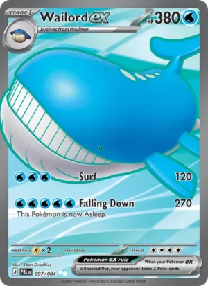 Wailord ex 097 - Pitch Black
