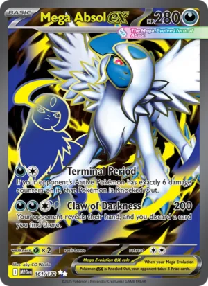 Mega Absol ex 161 - Mega Evolution