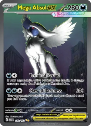 Mega Absol ex 180 - Mega Evolution