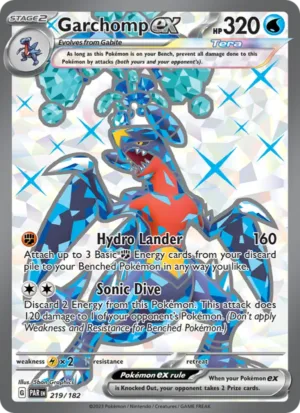 Garchomp ex 219 - Paradox Rift