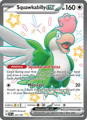 Squawkabilly ex 223 - Paldean Fates
